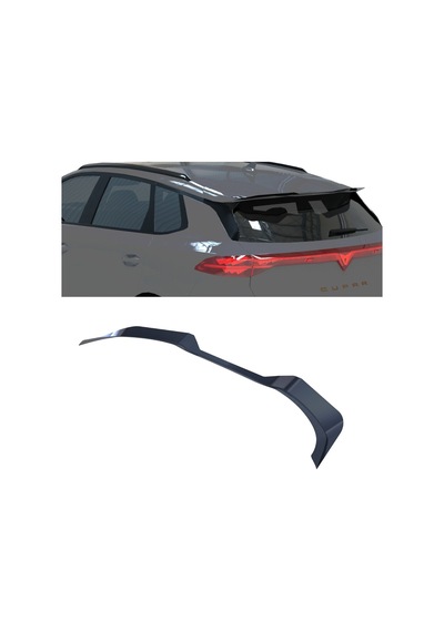 Cupra Terramar 2024+ Bagaj Üstü Spoiler Piano Black