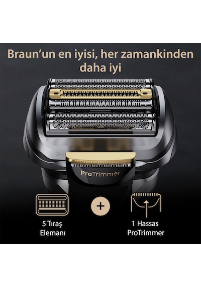 Braun Series 9 Pro+ 9577CC Islak ve Kuru Tıraş Makinesi