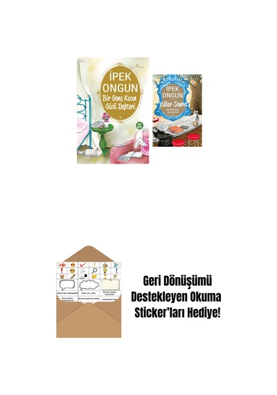 Bir Genç Kızın Gizli Defteri 1 + Yıllar Sonra + Okuma Sticker'ları