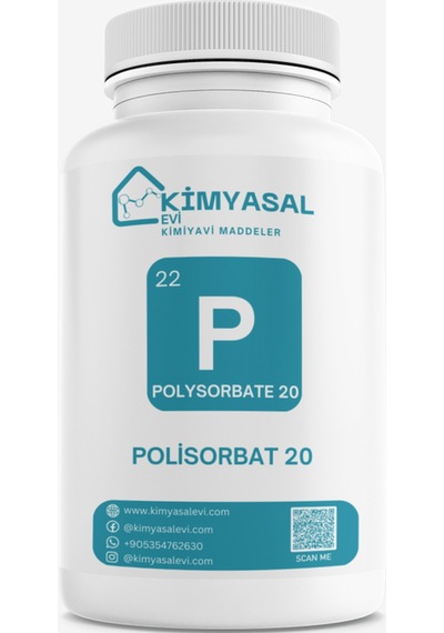 POLİSORBAT 20-POLYSORBATE 20 hammadde 500g
