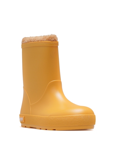 Igor İgor Yogi Borreguito Unisex Çocuk Kürklü Su Geçirmez Çizme 25k W10306 Sarı Sarı