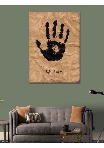 Kanvas Tablo We Know Skyrim 50cmx70cm