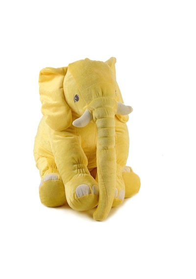 Uyku Arkadaşım Peluş Fil - Büyük Yumuşacık 75 Cm -sevgiliye Hediye Sarı