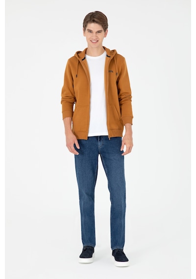 U.S. Polo Assn. Erkek Coconut Şardonlu Örme Hırka 50293146-VR153