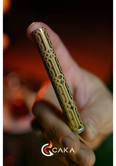Caka Lighter Catena Gold Benzinli Çakmak - Ckl-021