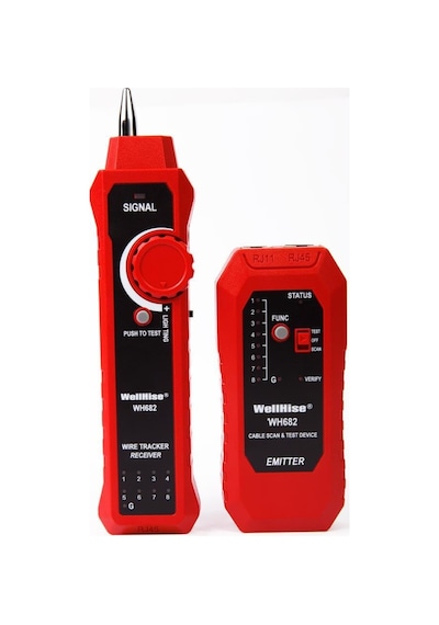 Wh682 Kablo Bulucu Kablo Test Cihazı Bilibili Wire Tracker Çantalı