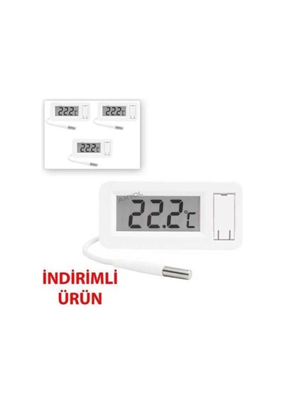 3 Adet Elitech Tpm-30 Soketli Panel Tip Termometre