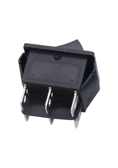 Geniş Işıksız 6p On/off Açma Kapama Anahtarı Ic-109a