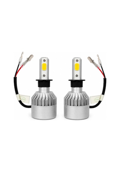 Frt Ottoman Slim Led Xenon Far Lambası Mercedes Benz Beyaz Renk H3 Soket İle Uyumlu
