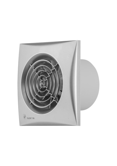 Silent-100 Crz Silver Zaman Ayarlı Sessiz Banyo-Wc Fanı