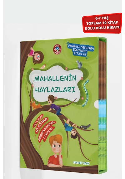 Mahallenin Haylazları Dolu Dolu 10 Kitap Hikaye Serisi