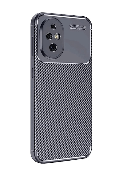 Honor 200 Uyumlu Kılıf Auto Focus Karbon Kapak - Lacivert