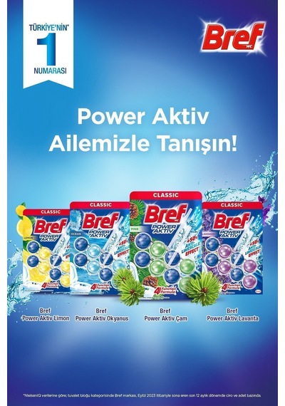 Power Aktiv Katı Tuvalet Bloğu 5 Adet Çam Ikili 5'li Set