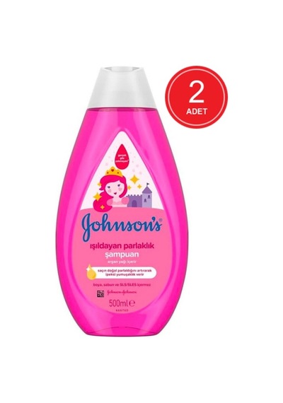 Johnson's Baby Işıldayan Parlaklık Bebek Şampuanı 2 x 500 ML