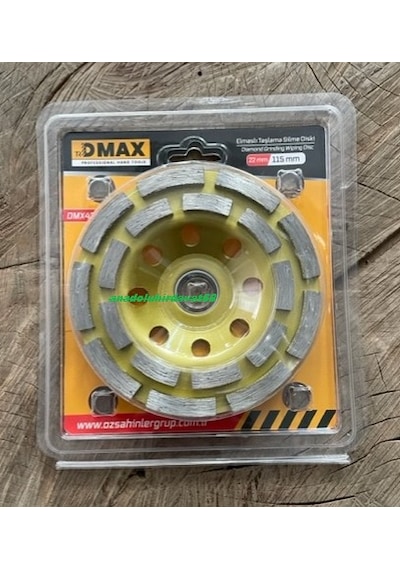 Dmax Pro 115mm Elmas Mozaik Silme Diski Mermer Beton Silme Zımparası