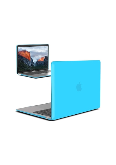 Codegen 13" Apple Uyumlu MacBook Air 2020 (M1) A2337 Mavi Kılıf Koruyucu