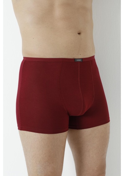 Arma Yıldız Erkek Bambu Boxer Bordo İnce Bel Lastikli 5'li Paket-bordo