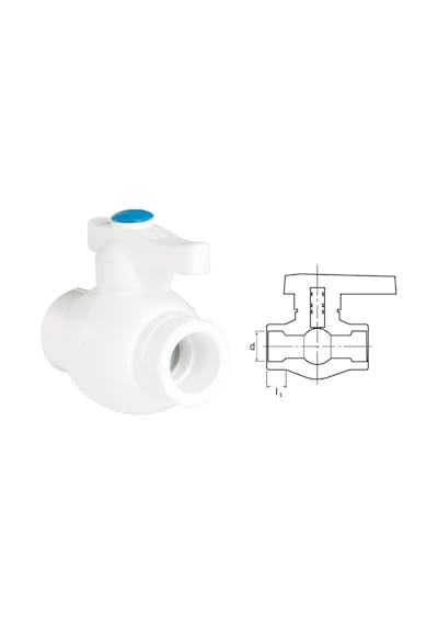 Ege Yıldız Pprc 40 Mm Küresel Vana Gri (247334534)