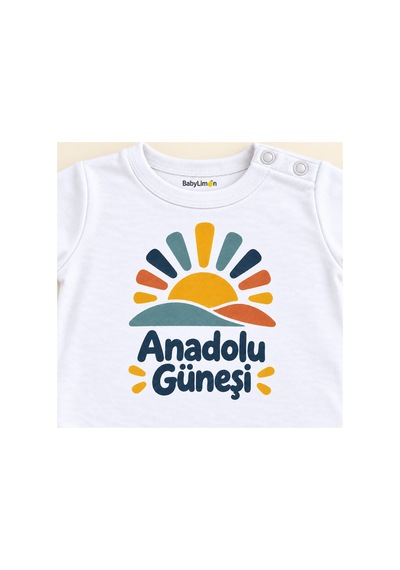 Babylimon Anadolu Güneşi Beyaz Kısa Kollu Çıtçıtlı Bebek Zıbını Beyaz - Anadolu Güneşi - 928161963 Beyaz - Anadolu Güneşi Babylimon Anadolu Güneşi Beyaz Kısa Kollu Çıtçıtlı Bebek Zıbını Beyaz - Anadolu Güneşi - 928161963 Beyaz - Anadolu Güneşi
