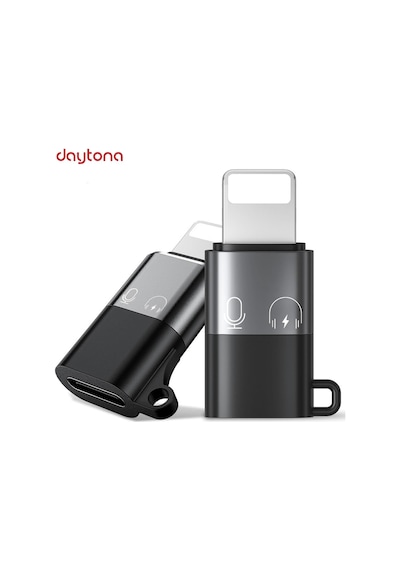 Cl2 Lightning Usb C Şarj Ve Data Aktarım Destekli Kulaklık Adaptörü Dönüştürücü, 2 Adet Aux S