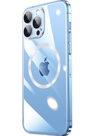 Nihcase Apple Uyumlu iPhone 14 Pro Max Kılıf Wireless Şarj Özellikli Sert Pc Riksos M-safe Kapak