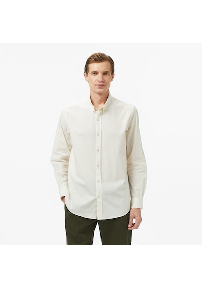 Nautica Erkek Krem Classic Fit Gömlek Düz W57428t Krem