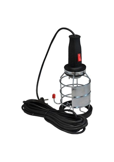 Tp Electric 3116-402-0310 10 Mt. Kablolu Ve Anahtarlı Seyyar El Lambası Siyah