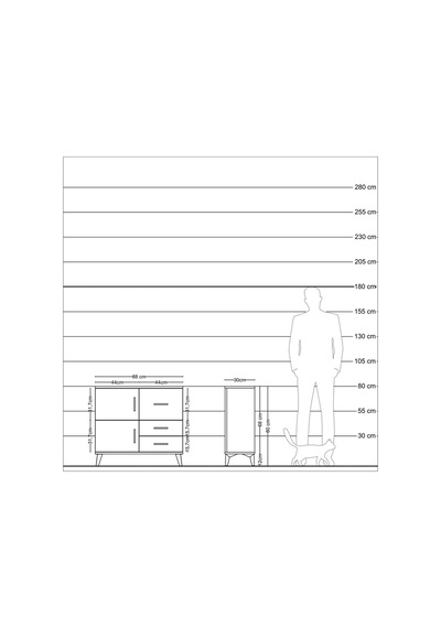 Arges Şifonyer Tek Raflı 3 Çekmeceli 2 Kapaklı 88x30x80 Antrasit-aytaşı/çam Aytaşı/çam Arges Şifonyer Tek Raflı 3 Çekmeceli 2 Kapaklı 88x30x80 Antrasit-aytaşı/çam Aytaşı/çam