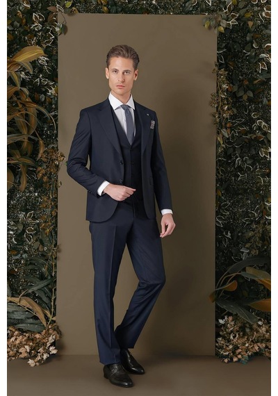 Efor Tk 881 Slim Fit Lacivert Klasik Takım Elbise Lacivert Efor Tk 881 Slim Fit Lacivert Klasik Takım Elbise Lacivert