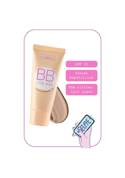 Callista Bb Cream Spf 15 Yoğun Kapatıcı Bb Krem - 130 Bej