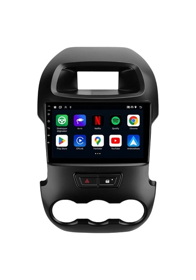 Ford Ranger 2012-2015 Android Multimedya Carplay Android Auto Navigasyon Kameralı 4gb Ram 64gb 9"
