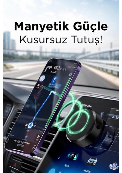 Özel Üretim Araç Aparatı Oto Aksesuarı Taşınabilir Stant Telefon Tutucu X8q Siyah