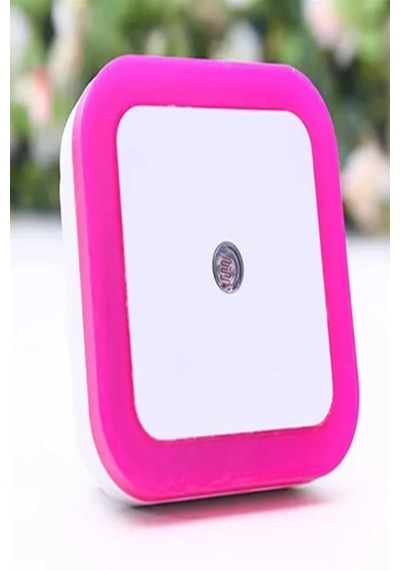 Astec Fotoselli Gece Lambası 1 Watt Tak Çalıştır Sensörlü Pembe Renk