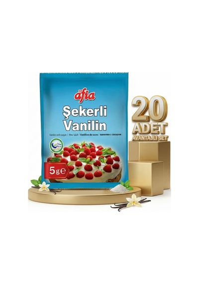 Afia Şekerli Vanilin 20x10lu