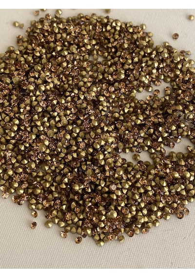 Kübik Sarı Zirkon Taşı 2mm 10 Gram (~1000 Adet)