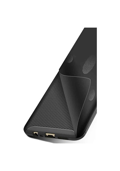 Xiaomi Mi 8 Pro Karbon Desenli Negro Silikon Kılıf