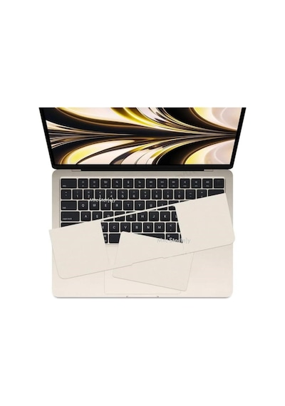 Macbook Air 15.3 İnç Touchpad Trackpad Koruyucu Sticker Uyumlu M2 M3 M4 Mat Ultra İnce Çizilme Standart