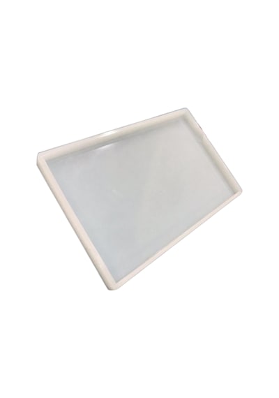 Tahtakale Toptancı Epoksi Silikon Kalıp Tepsi Kalıbı Dikdörtgen 20x30 Cm X 8 Mm