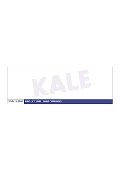KALE 343485 KALORİFER MOTORU CORSA C 00- COMBO 00- TIGRA B 04-