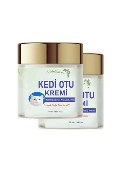 Süper Kedi Otu Kremi 50 Ml 2 Adet Kafur Ağacı Yağı İçerikli Rahatlatıcı Krem