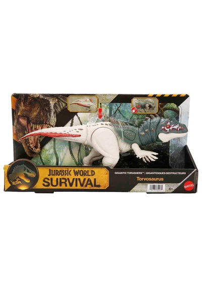 Jurassic World İz Sürücü Dinozor Figürü Film Serisi 33 Cm Jgb92 - Torvosaurus Jkl88 Diğer