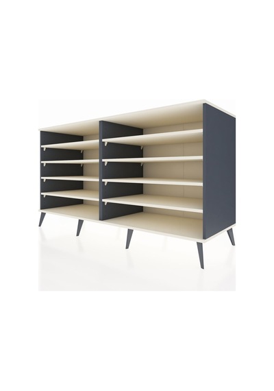 Kronos Konsol 8 Raflı 176x59x99 Antrasit-aytaşı Aytası/aytası - Antrasıt Kronos Konsol 8 Raflı 176x59x99 Antrasit-aytaşı Aytası/aytası - Antrasıt