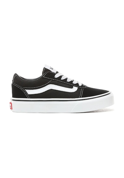 Vans Vn0a38j9 Yt Ward Sneakers Siyah Çocuk Spor Ayakkabı Siyah