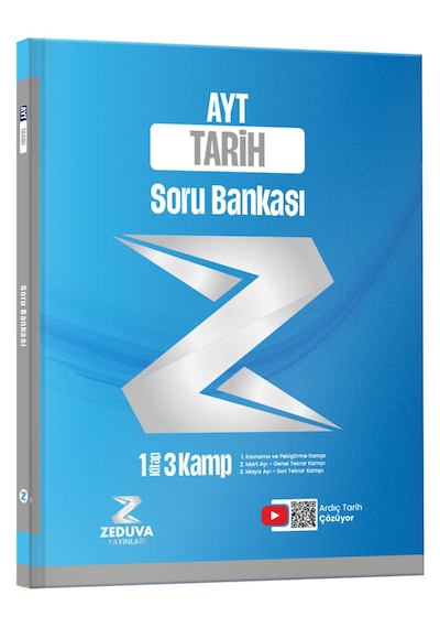 Zeduva Yayınları Soner Ardıç Ayt Tarih 1 Kitap 3 Kamp Soru Bankası