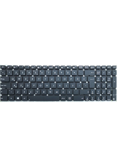 Asus Uyumlu Vivobook S505CM-XX188H, S505CM-XX189P Klavye (Siyah)