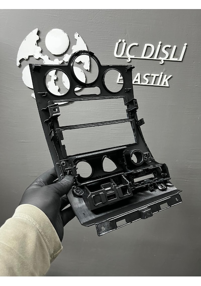 Megan 2 Faz 2 Dijital Klimalı Ön Panel Siyah 3d Baskı 1 Adet