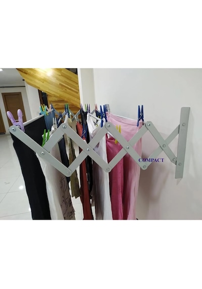 Compact Çamaşırlık 85 Cm 7 Askılı Çok Renkli