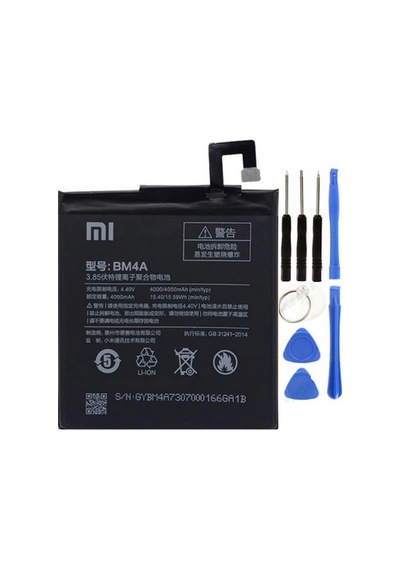 TeknikEvim Xiaomi Redmi Pro Bm4A Batarya Pil + Tamir Seti