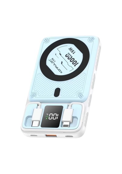 Konfulon M25w 10.000 Mah 20w Pd Magsafe Powerbank - Mavi Çok Renkli