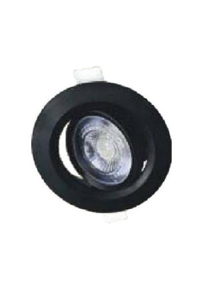 Ct-5200 7w/6400k Lal Led Spot Siyah Kasa Beyaz Cata